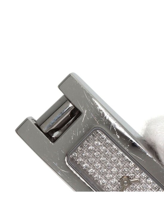Gucci Square Face Dial Diamond Watch SS main image 11